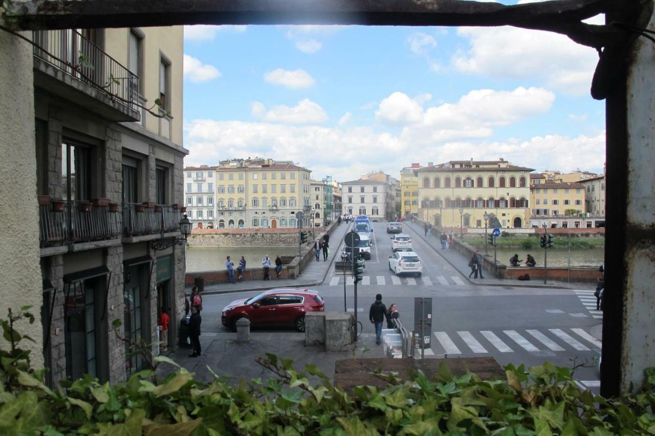 Ferienwohnung Luxury Central Flat River View Florenz Exterior foto